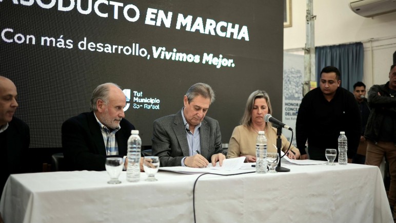 Reactivan obra del gasoducto que beneficiará a más de 26.000 usuarios en el sur mendocino